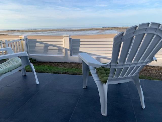 Villa De La Plage, Front De Mer, Juno Beach Bernières-sur-Mer Eksteriør bilde